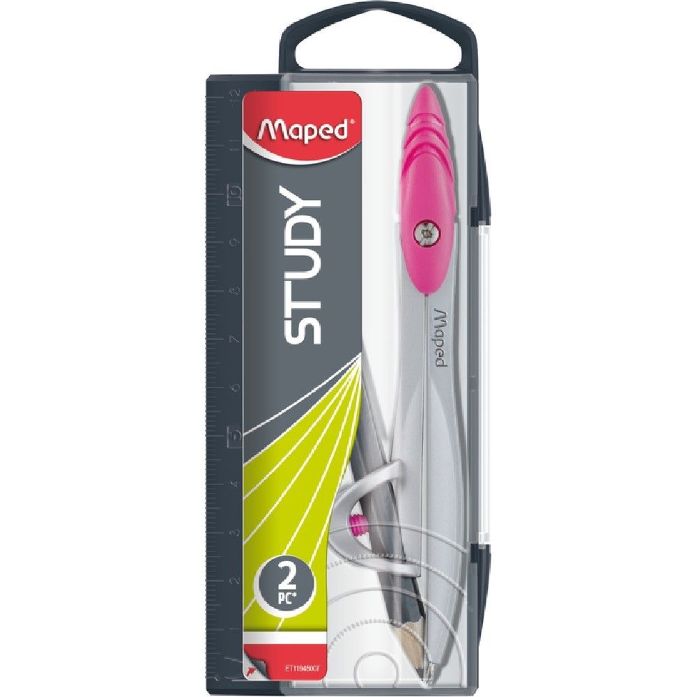 Compas + Lápiz Maped Studio Metal 1+1und
