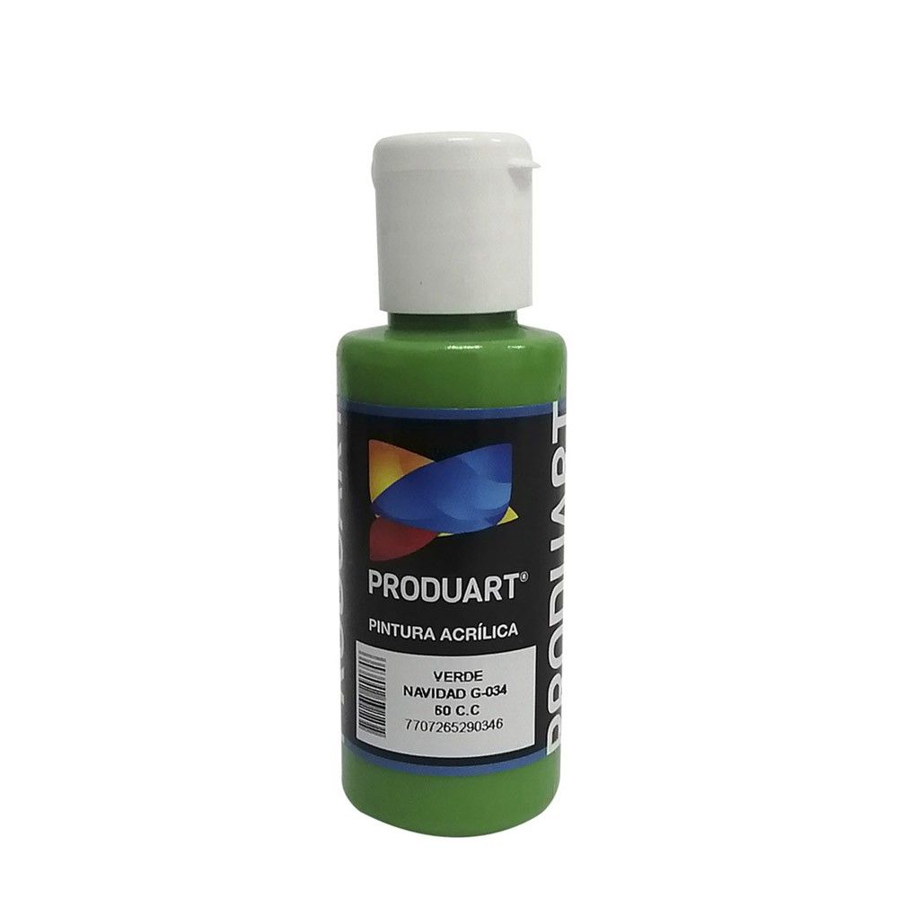 Acrílico Produart Color Verde Navidad 34 60CC