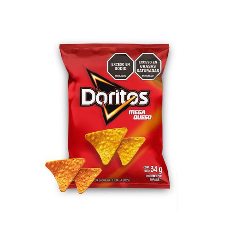 Doritos Megaqueso 34g Frito Lay