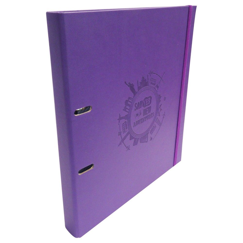 Folder Nessan Too Ring Purpura 1&quot; Pulgada