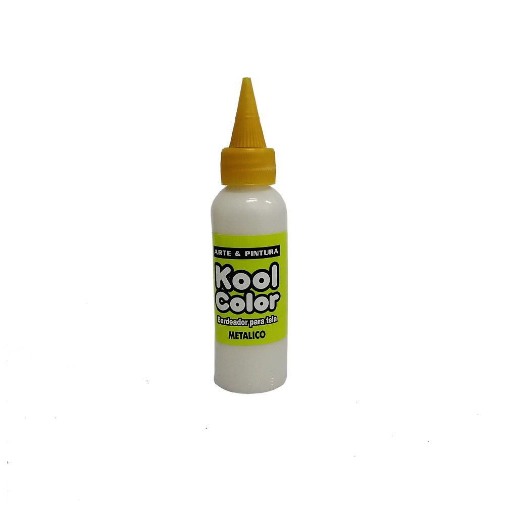 Bordeador Blanco Perlado Para Tela 60 ml Kool Color