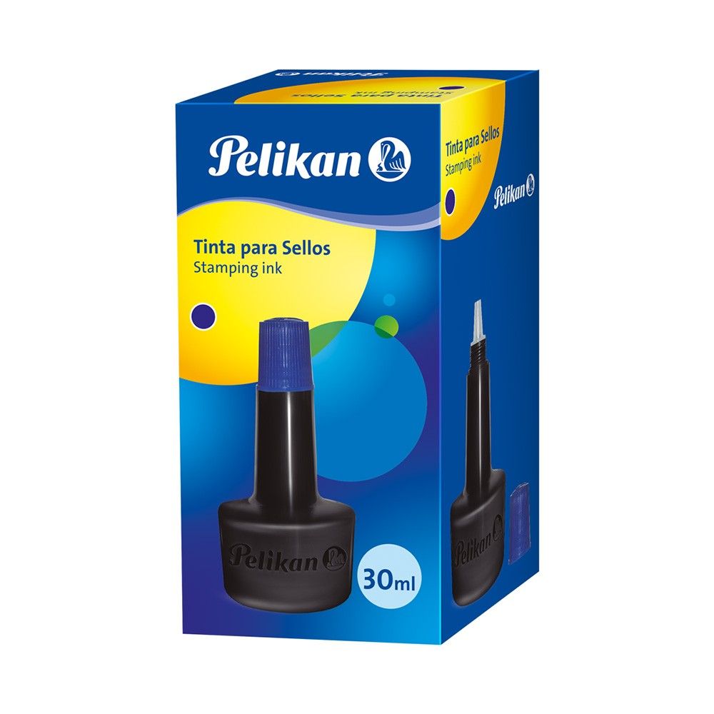 Tinta para Sellos Pelikan R-3022 Azul 30ml
