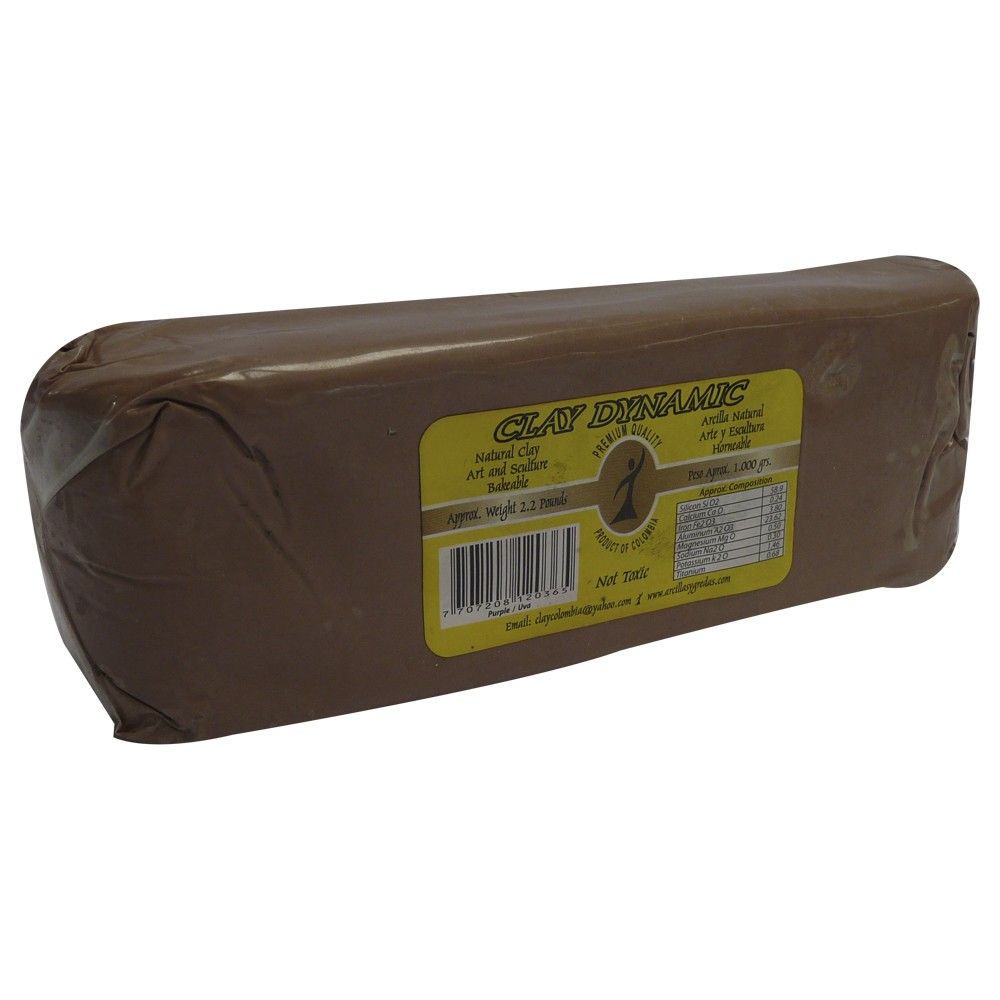 Arcilla Natural Clay Dynamic Morado 1Kg