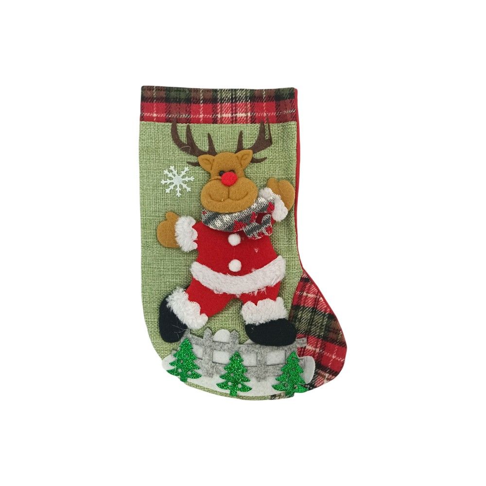 Bota Navidad 14X27Cm