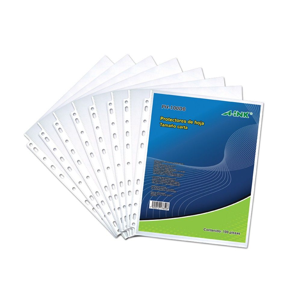 Protector De Hojas Carta X100 UND