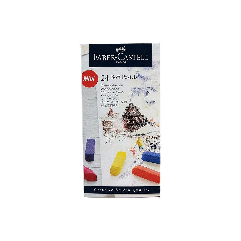 Pastel Seco Cortos Faber Castell x 24 und