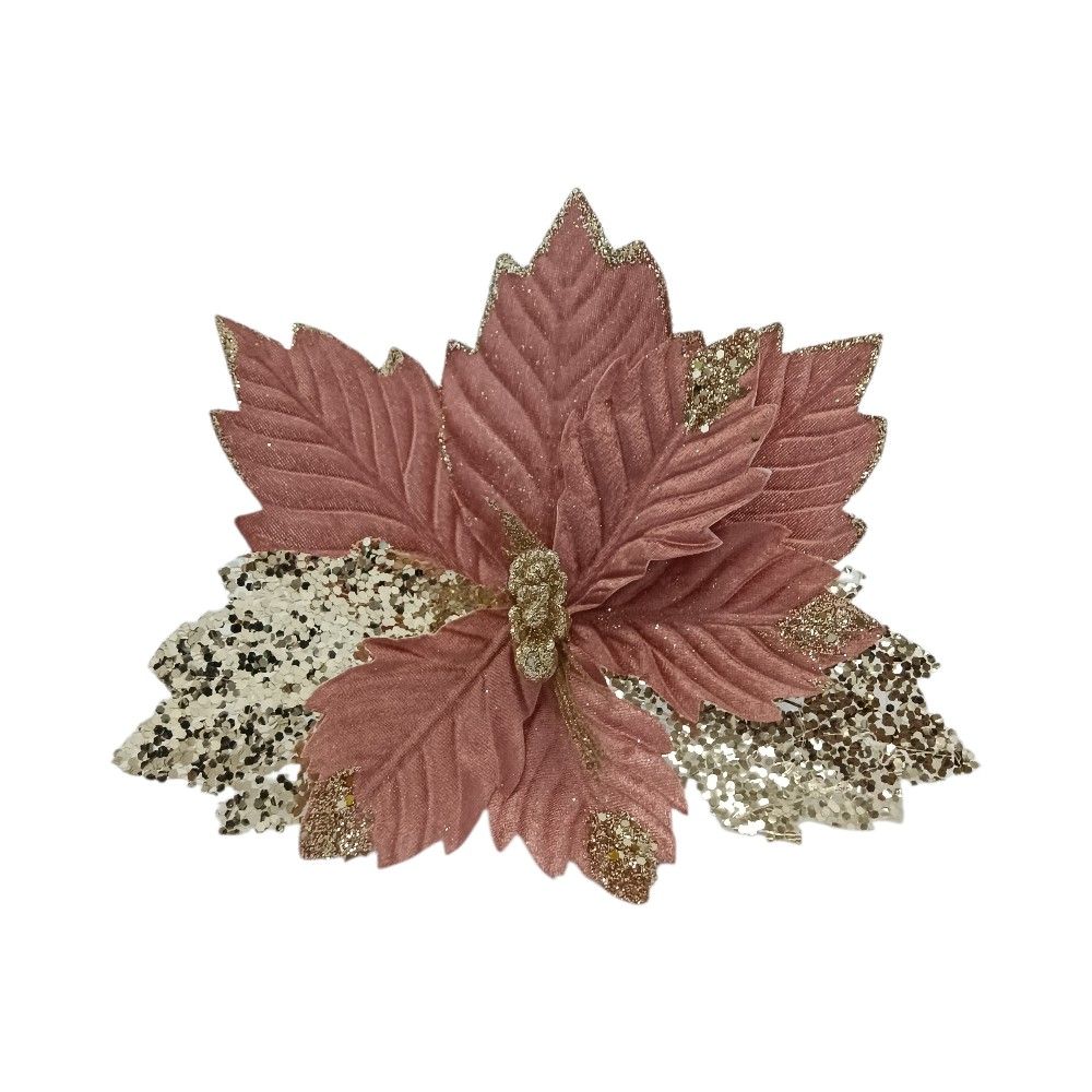 Adorno Flor 25X19Cm Rosado