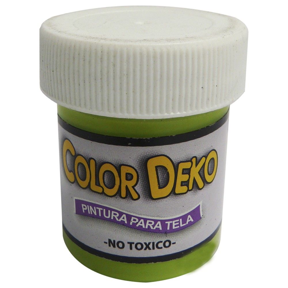 Pintura Color Deko para Tela Verde Ácido 30ml