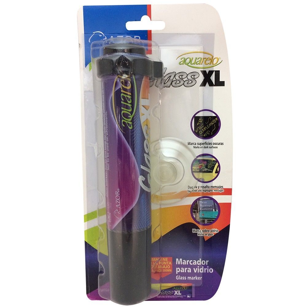 Marcador Azor para Vidrio Negro XL