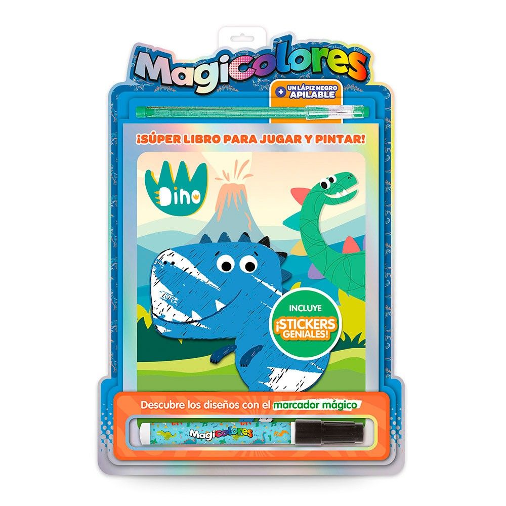 Magicolores Juega y Pinta - Dinosaurios