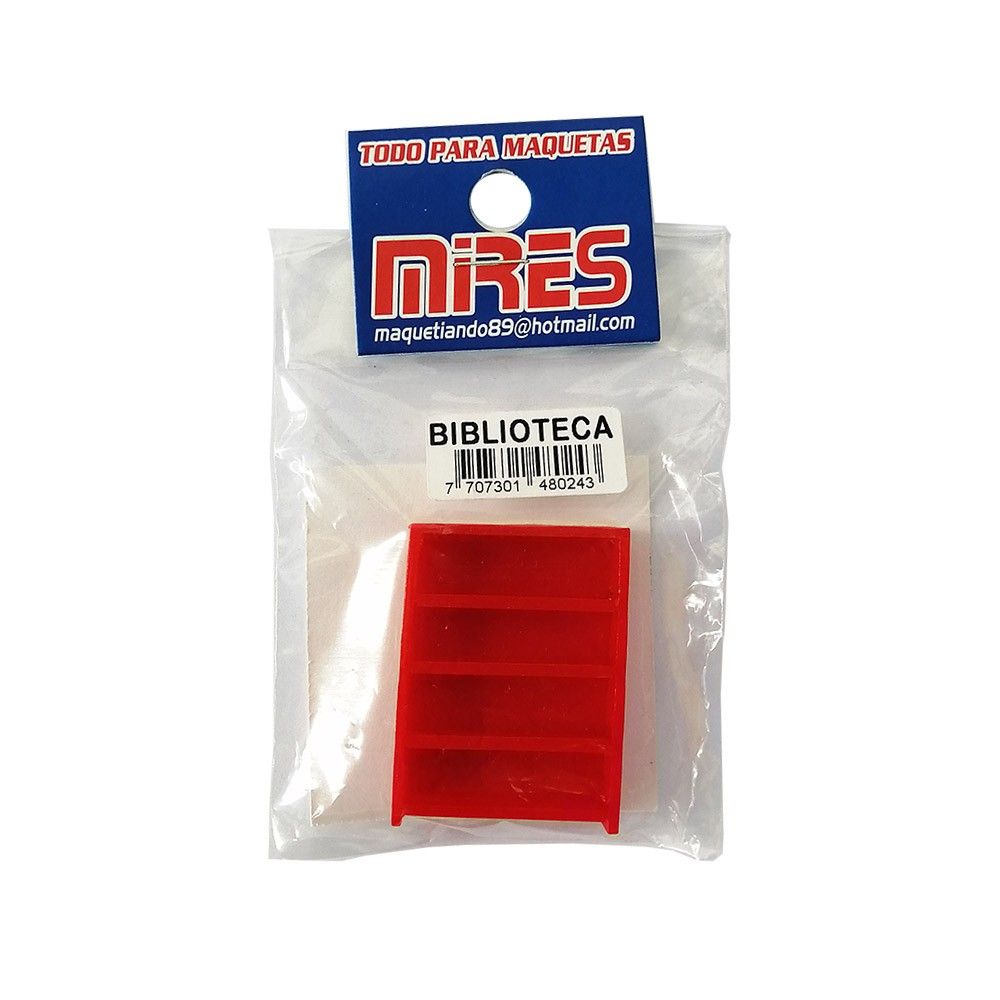 Maqueta Mires Biblioteca R-480243 esc 1:50