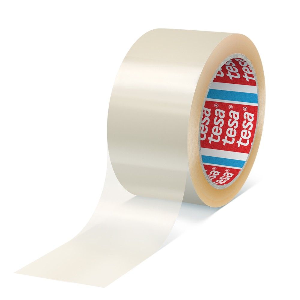 Cinta Pegante Tesa Adhesiva Transparente 48mm x100mts