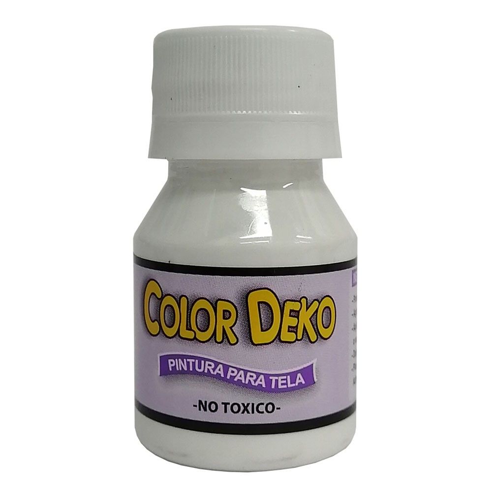 Pintura Para Tela Deko Color Blanco 1 Onz