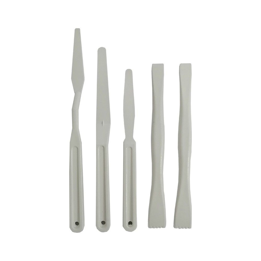 Espatula Plastica Modelado X5 Und