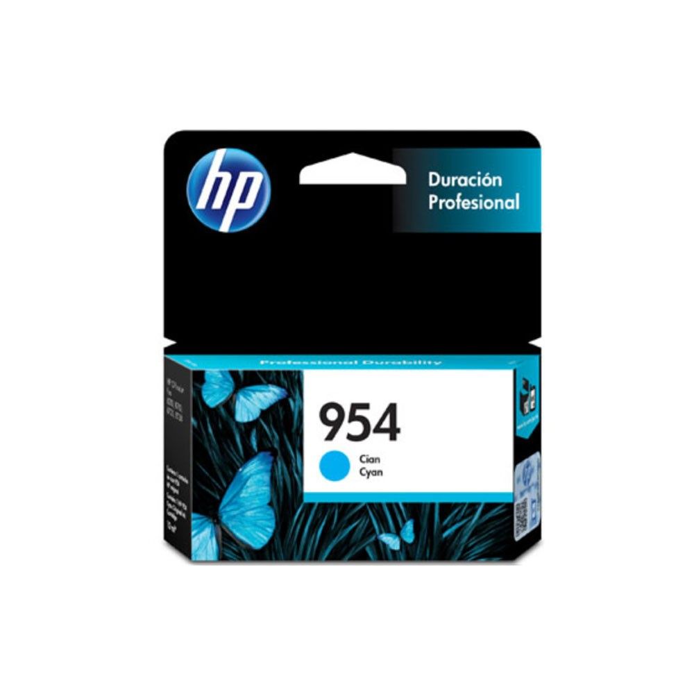 Cartucho de Tinta HP 954 Cian Original (L0S50AL)