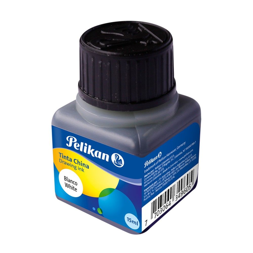 Tinta China Pelikan - Blanco 15ml