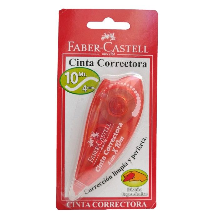 Cinta Corrector Faber Castell 10mt x 4mm