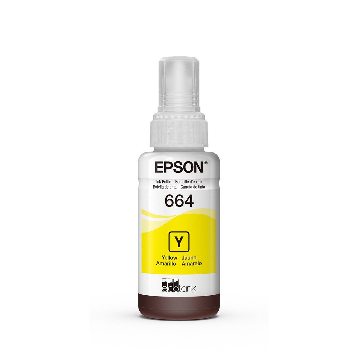Botella de Tinta Epson 664 Yellow l200 T664420