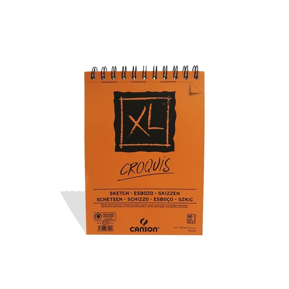 Block Xl Croquis A5 90gr 60 Hojas Canson