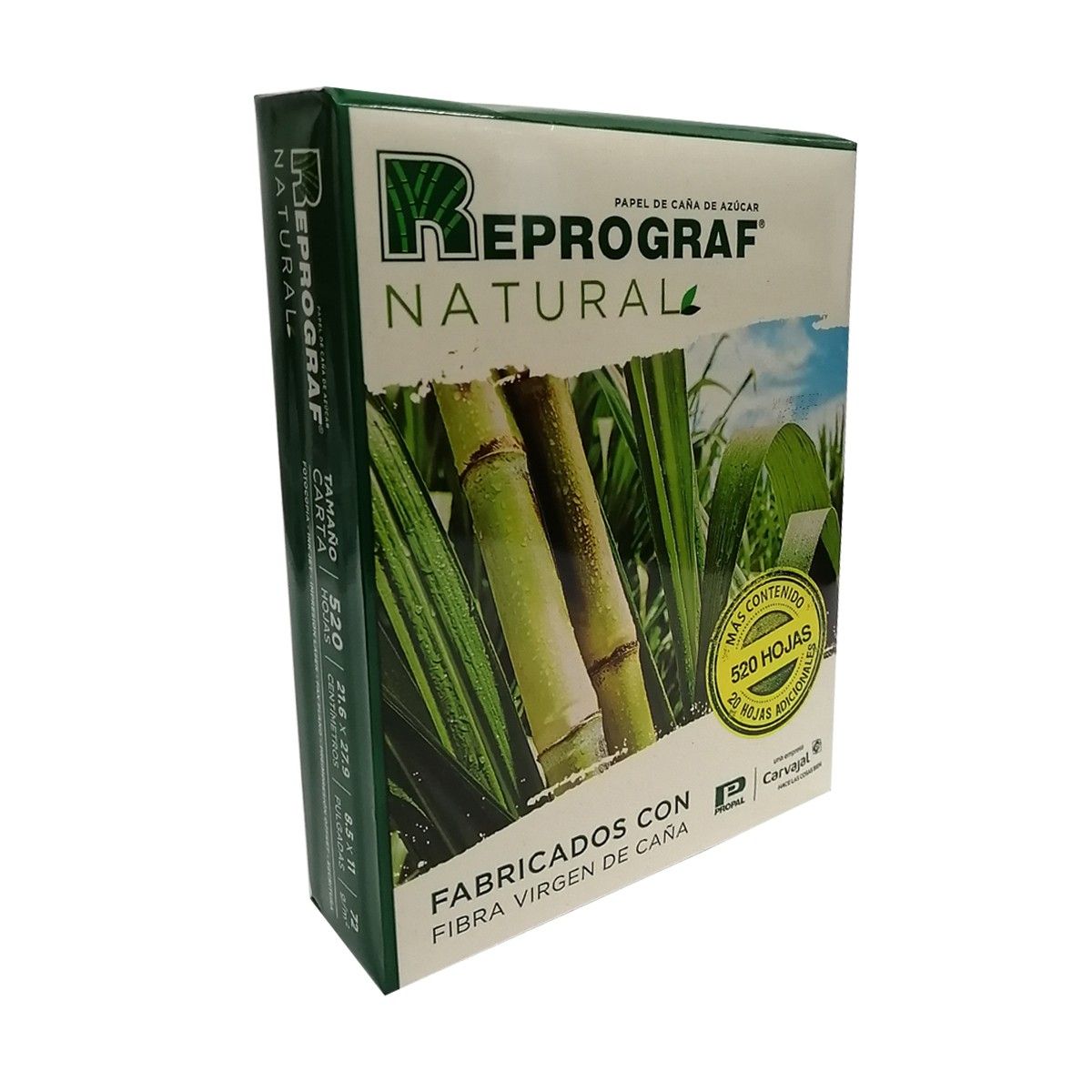 Resma Papel Ecológico Carta Reprograf 500 Hojas.