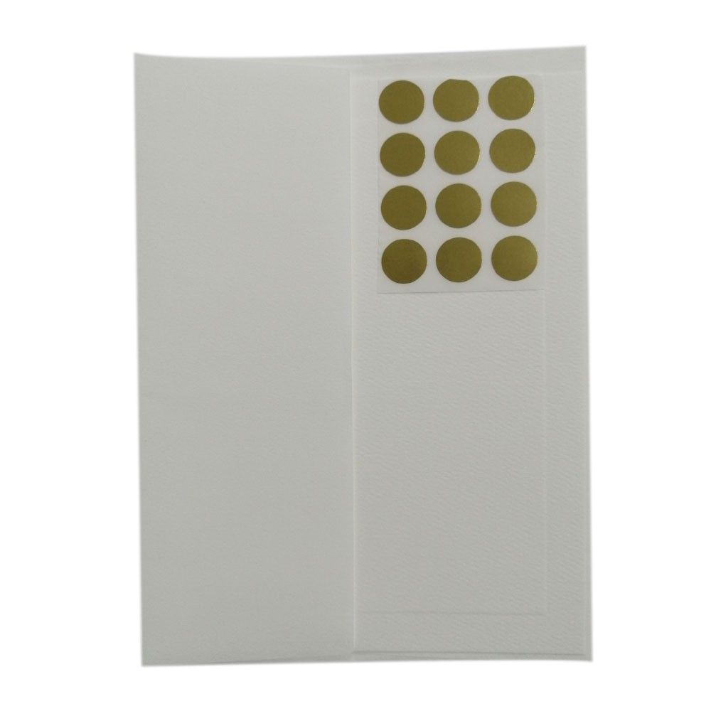 Sobre Kimberly + tarjeta Lord blanco Nórdico + Stickers 18,4 x 13,4cm X12und