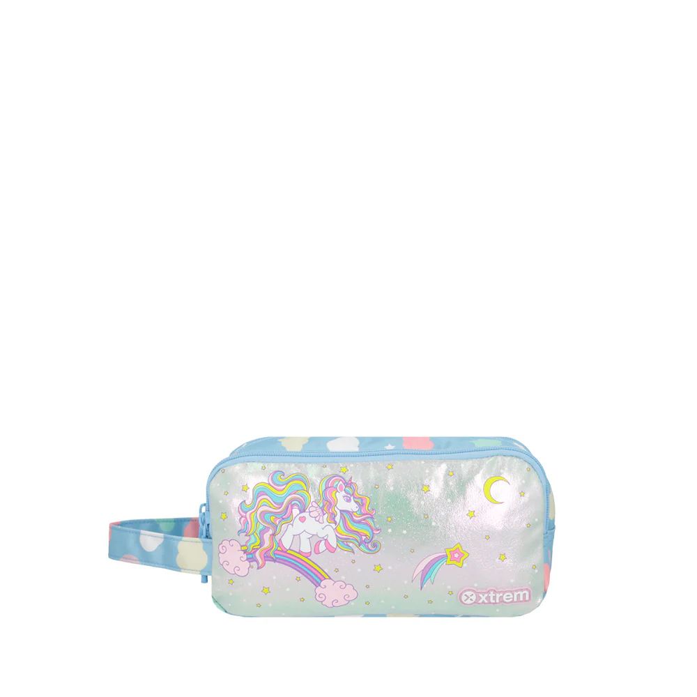 Cartuchera University Unicolor Unicornio Xtrem