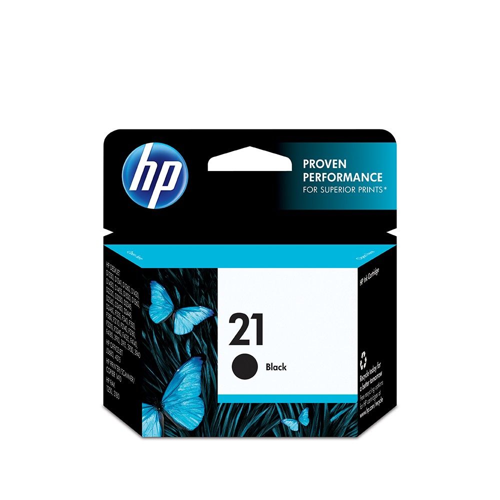 Cartucho de Tinta HP 21 Negra Original (C9351AL)