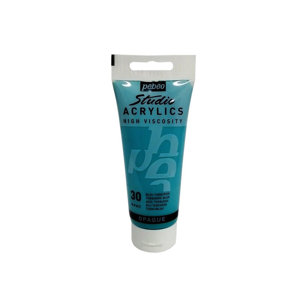 Acrílico Azul Turquesa 30 Pébéo 100 ml