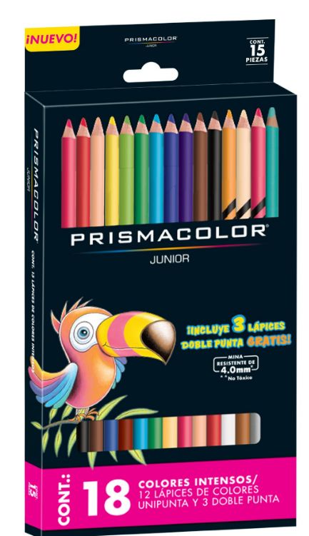 Colores Prismacolor Junior x 15 Unidades