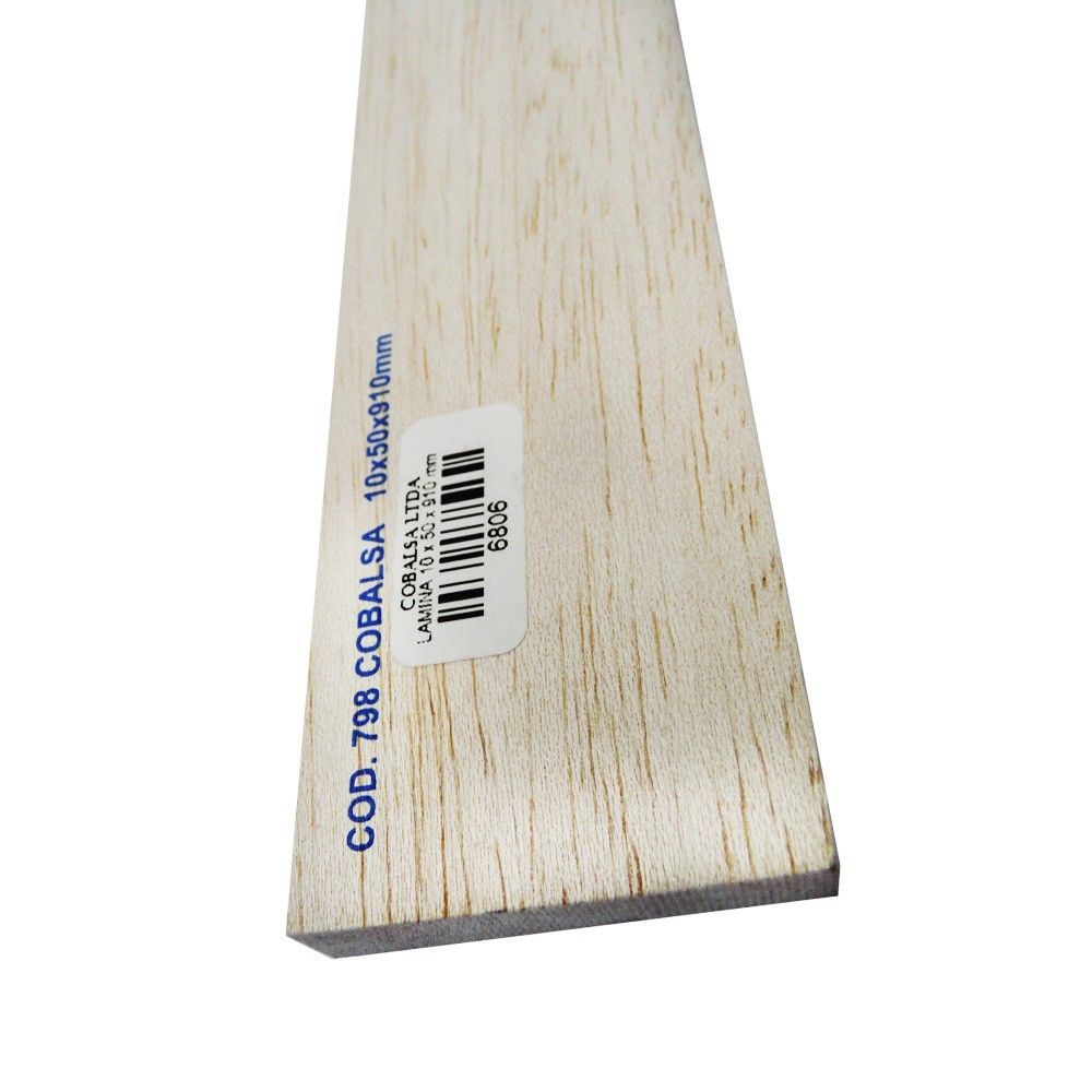 Lamina De Balso 10 mm x 50 mm x 910 mm
