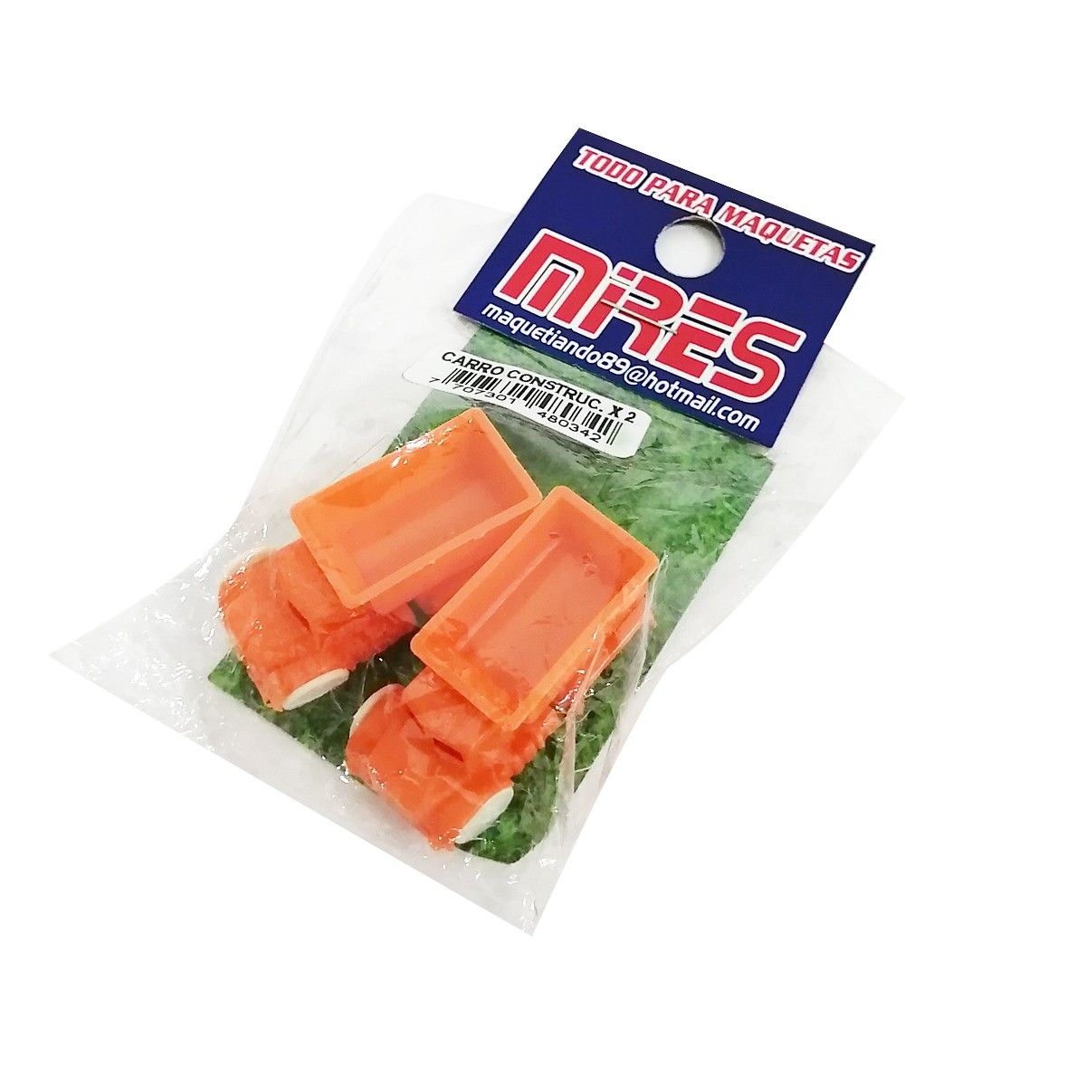 Carro De Construcción Para Maquetas X2 UND