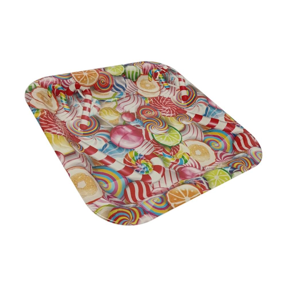 Bandeja 29X29Cm Plástico Navidad