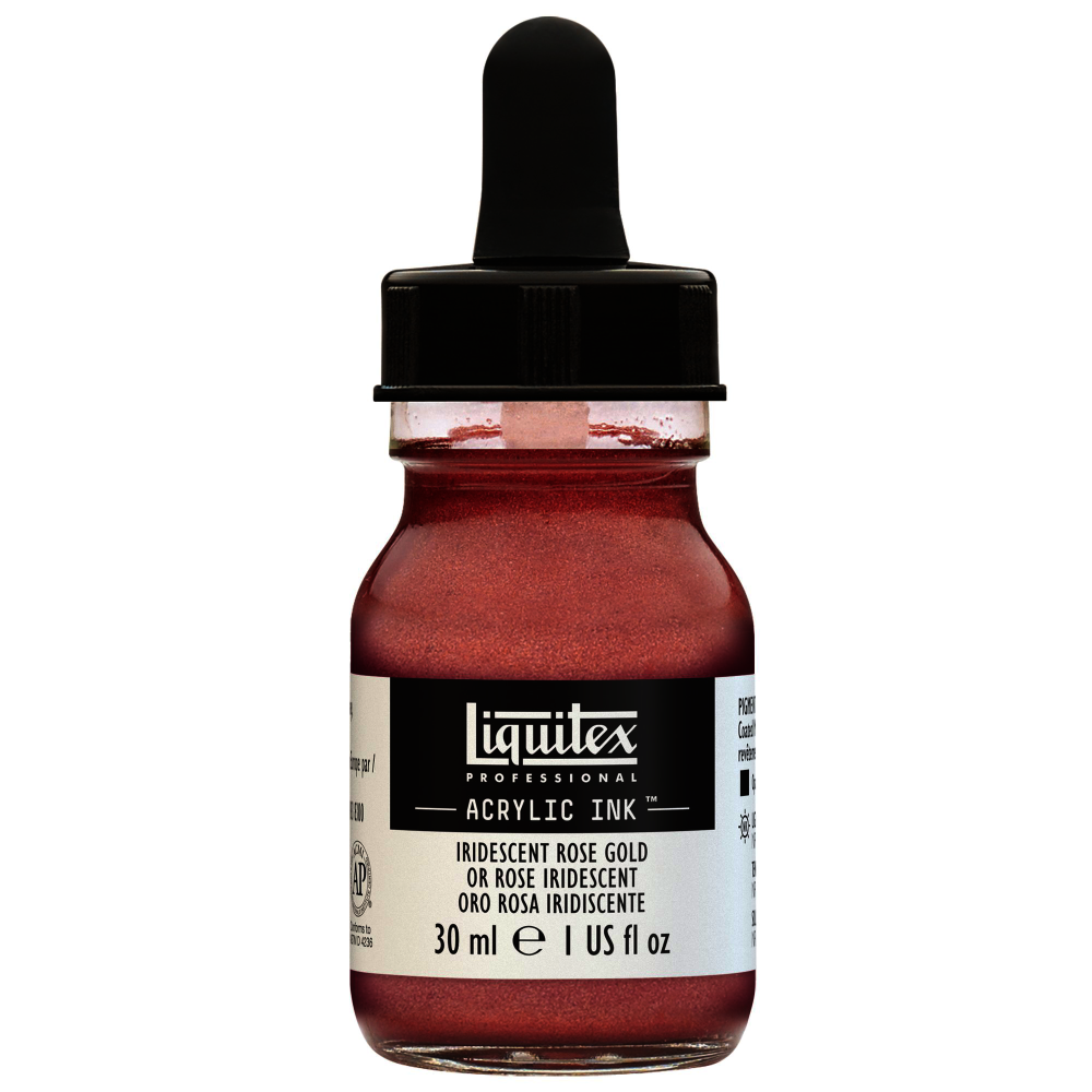 Tinta Liquitex Acrílica Oro Rosa Iridiscente N.227 30ml