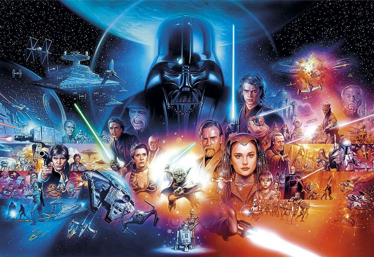 Rompecabezas  Star Wars 1000 Piezas