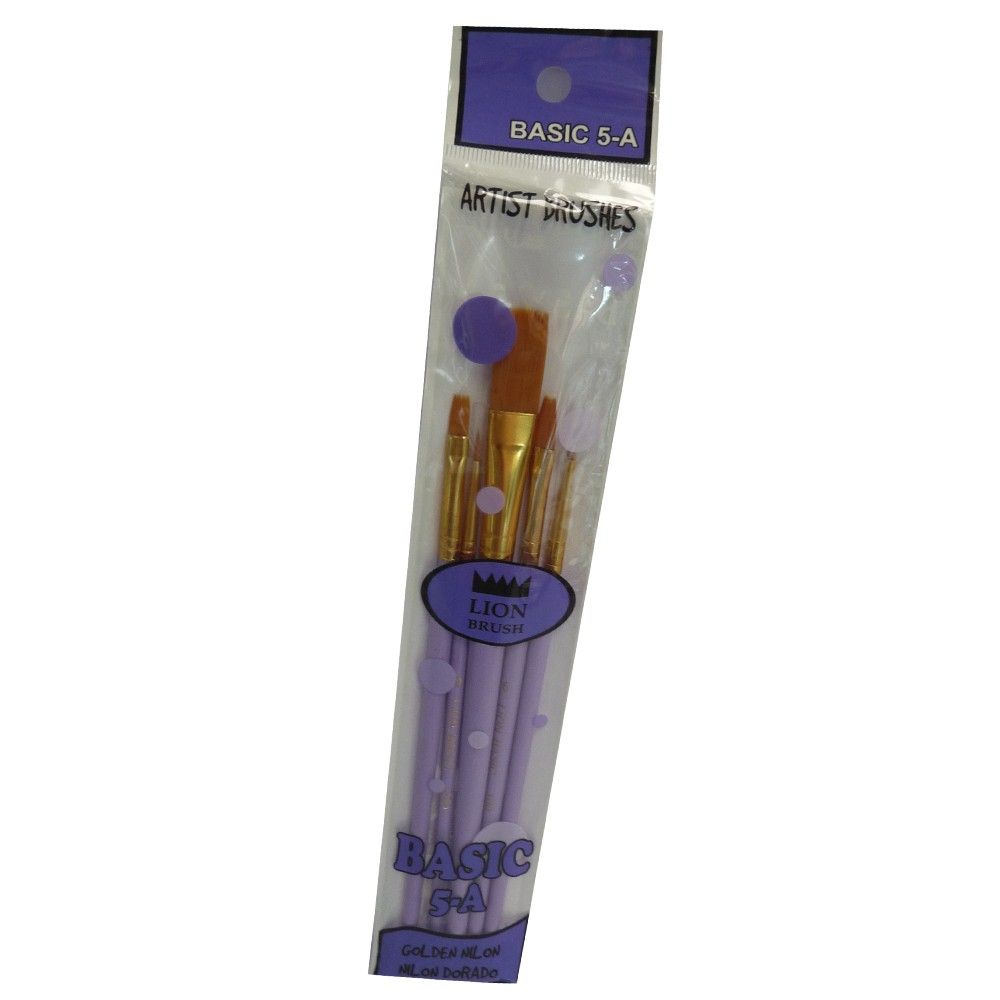 Pincel Arte &amp; Pintura Mixto Lion Basico 5A