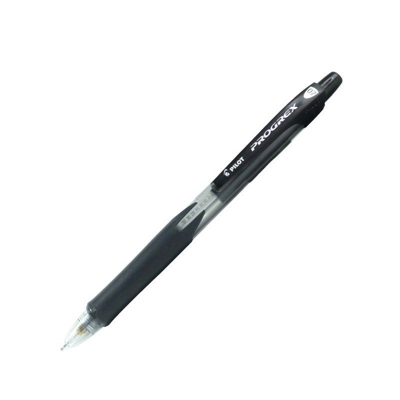 Portaminas Pilot Progrex 0.7mm Negro + Minas x1 und