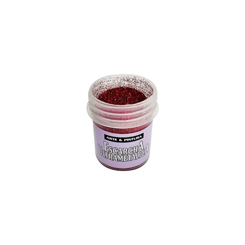 Escarcha Color Rojo Ultrametal 30Cc