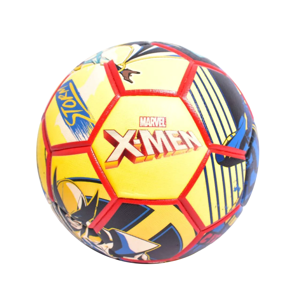 Balón hecho en tecnología Thermobonded.
Hecho en cuero PU.
Confianza en la respuesta, sin temor a cabecear.
Balón de alta suavidad.
Superficies de juego: Césped natural, grama artificial, arenilla y tierra.
Diseño inspirado en X-MEN.
Balón: #5.
Circunferencia: 68 a 70 cm.
Rebote: 110 a 115 cm.
Edad recomendada: A partir de 17 años.