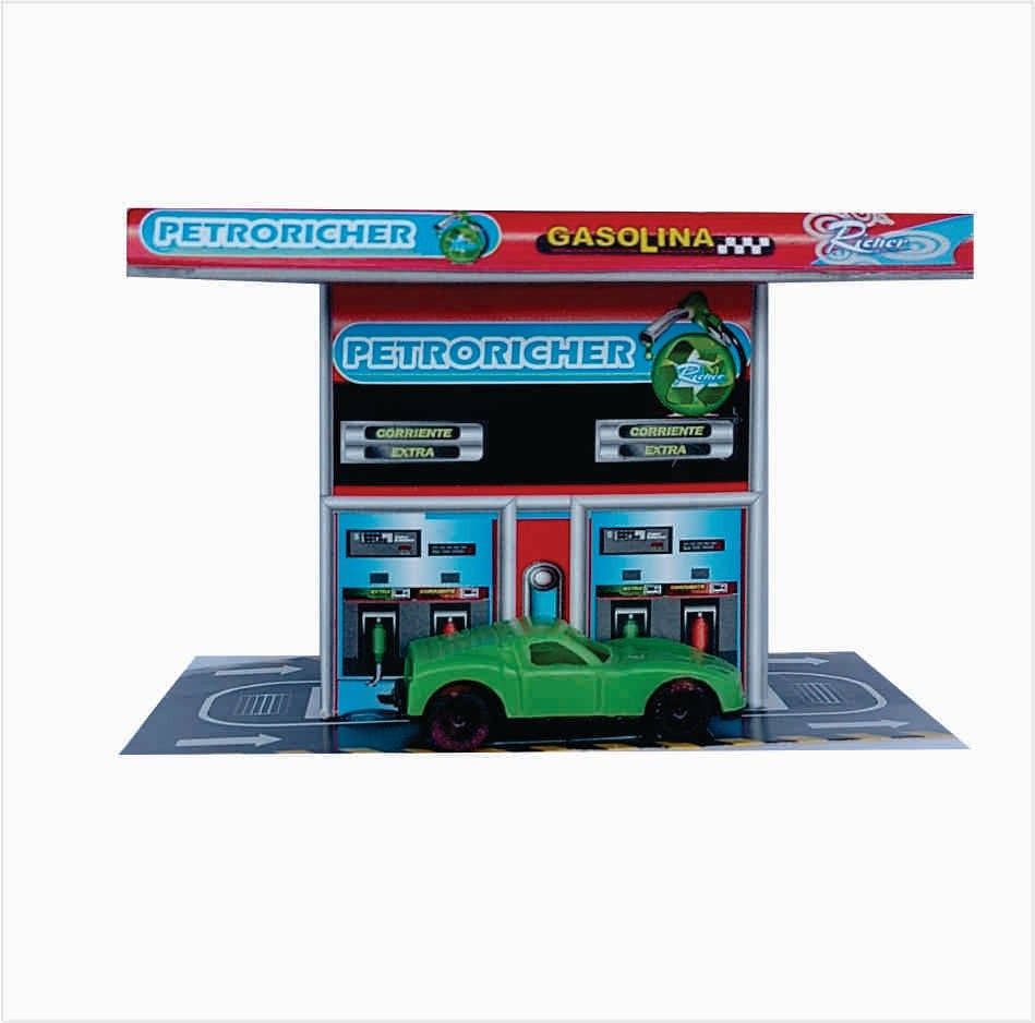 Estación De Gasolina Escala 1:75