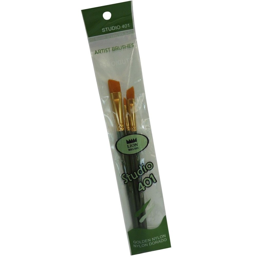 Pincel Arte &amp; Pintura Angular Studio 401 x3 und