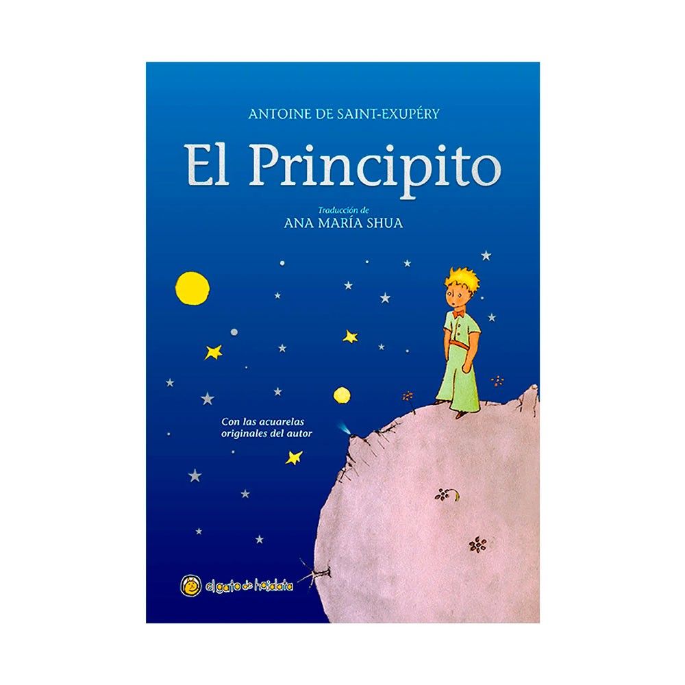 El Principito Tapa Azul Acolchado