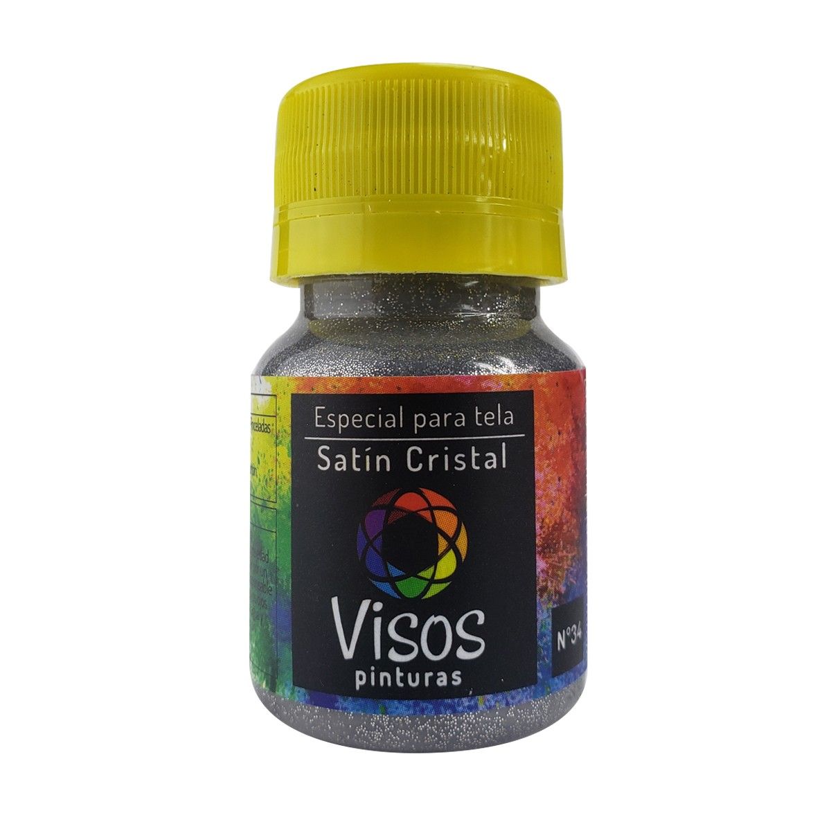 Satín Cristal No. 34 - Plateado