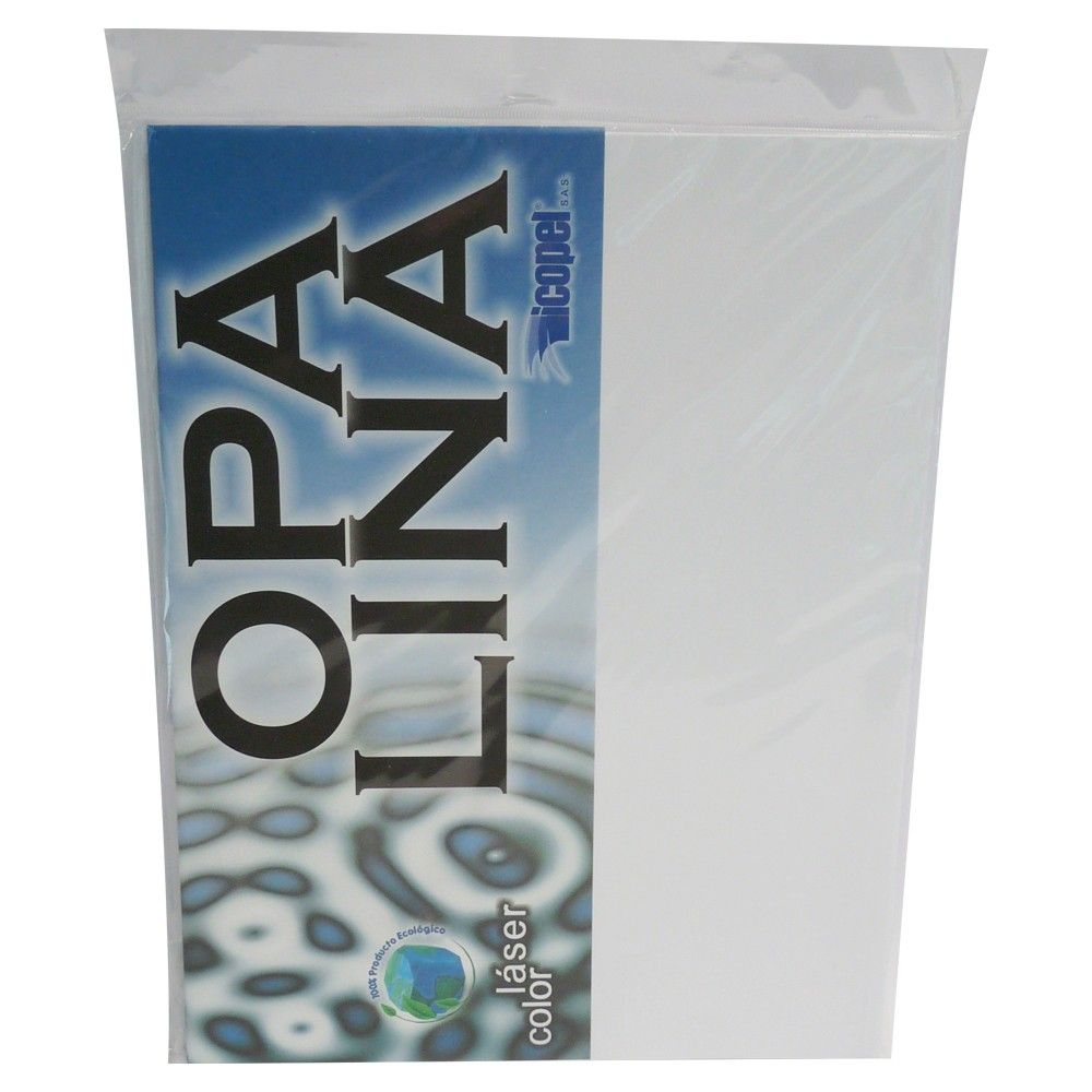 Cartulina Opalina Icopel Tamaño Carta 180gr x20 und