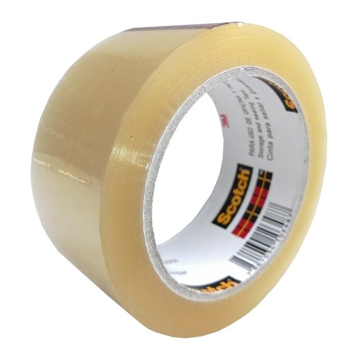 Cinta Pegante 3M Scotch Adhesiva Transparente 48mm x100mts