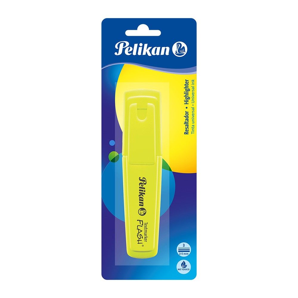 Resaltador Pelikan Flash Amarillo x1 und
