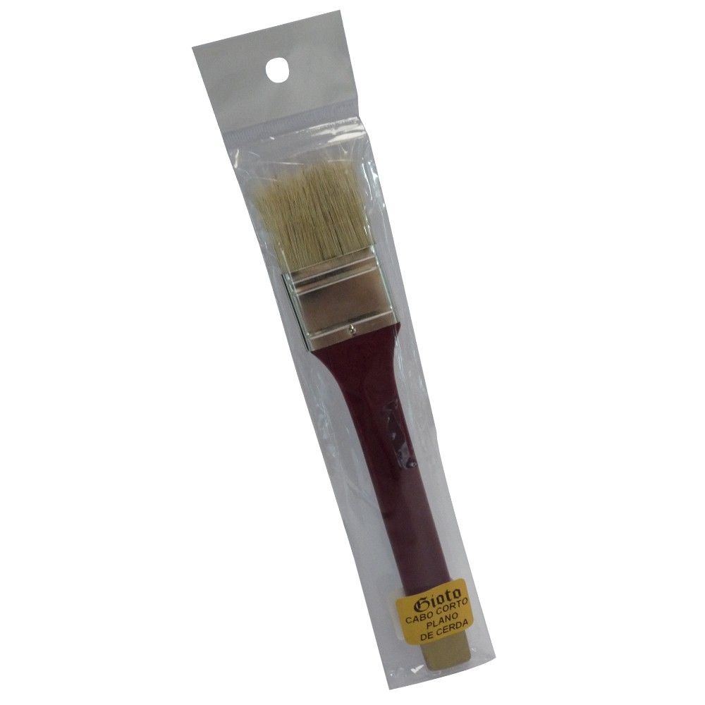Brocha Gioto Cabo Corto Cerda Plana N4