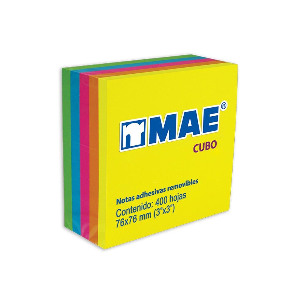 Notas Adhesivas 5 Colores 400 Hojas
