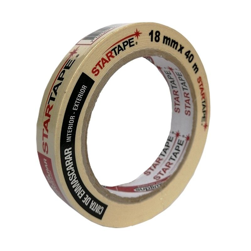 Cinta Startape de Enmascarar Interior - Exterior 18mm x40 mts