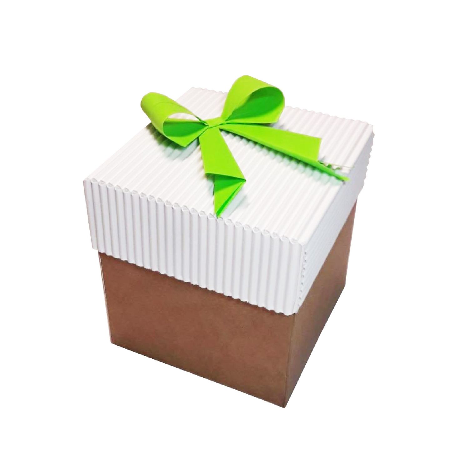 Caja De Regalo 8Cm Tapa Micro Blanco