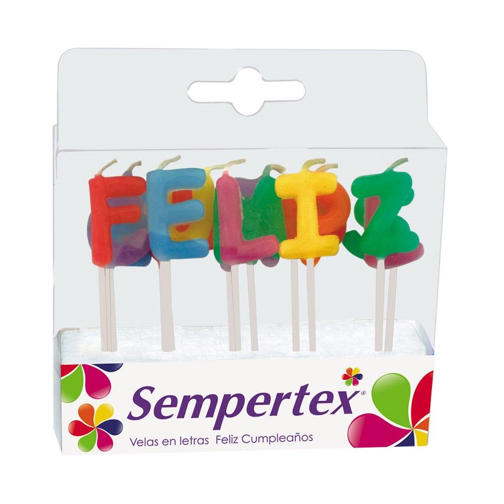 Velitas Feliz Cumpleaños Sempertex X1